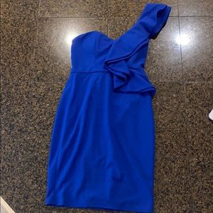 Lulus One-Shoulder Bodycon Mini Dress Size Small